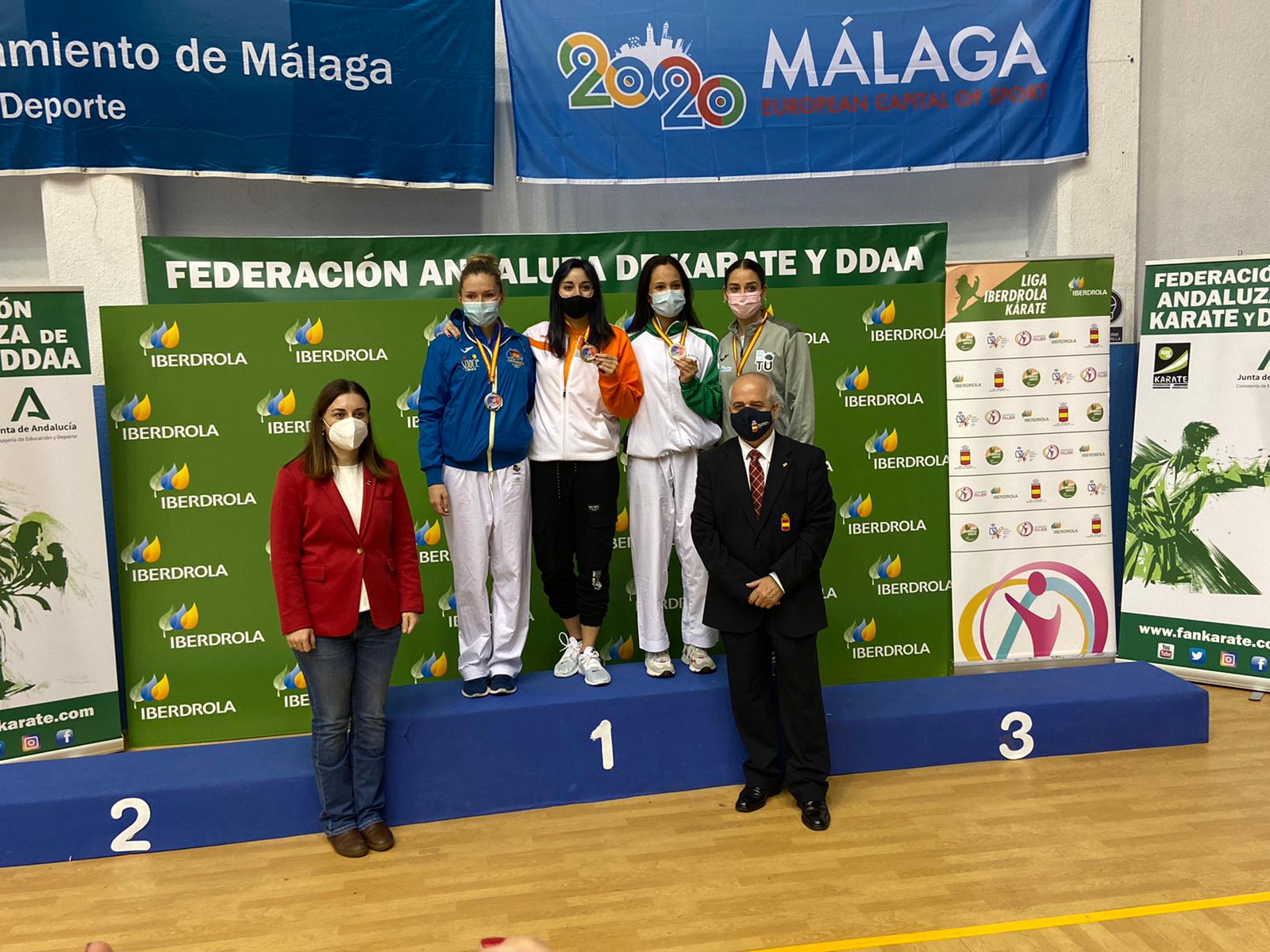 Podios navarros en la Gran Final Liga Nacional y Liga Iberdrola de K&aacute;rate
